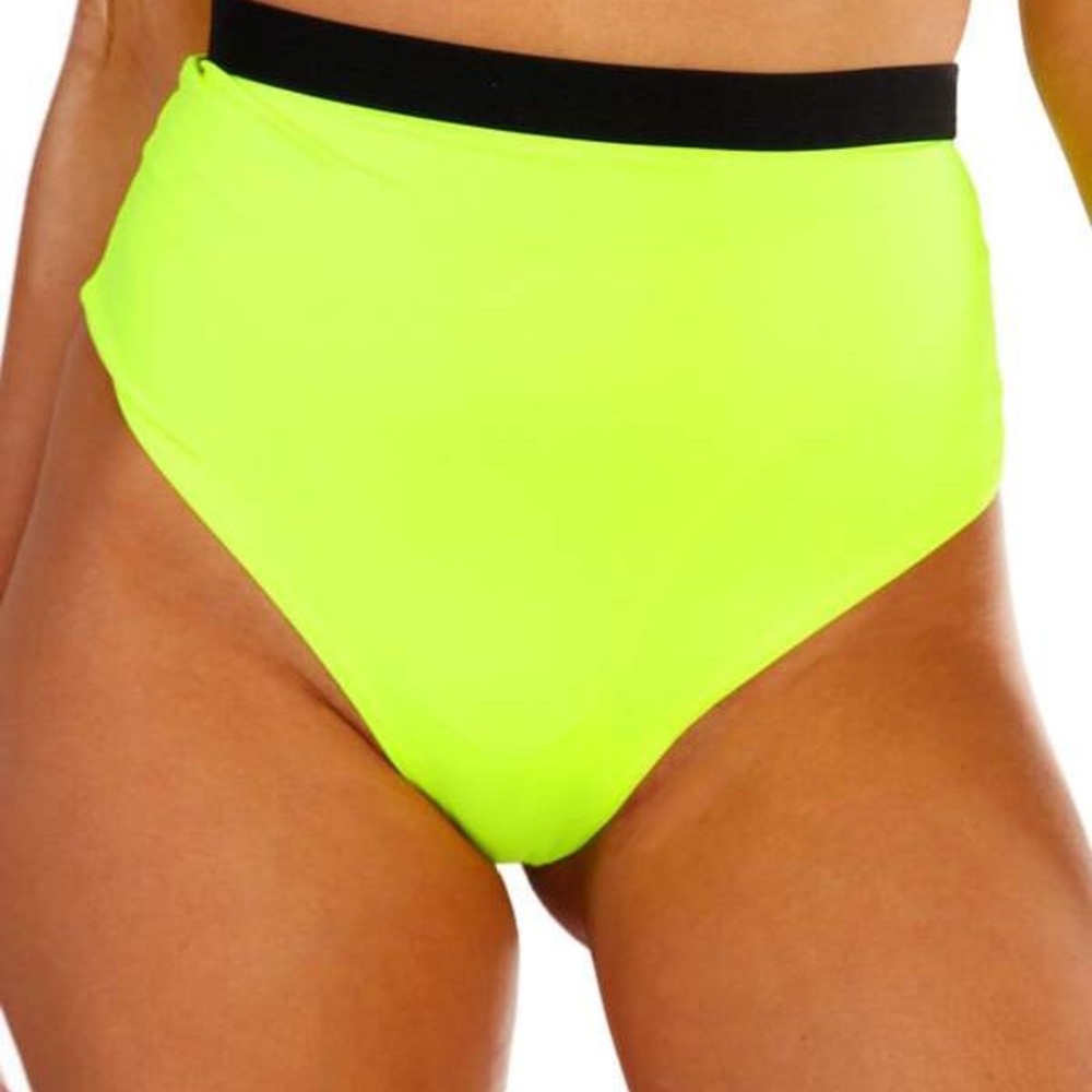 IHR iheartraves neon crush thong bottoms
